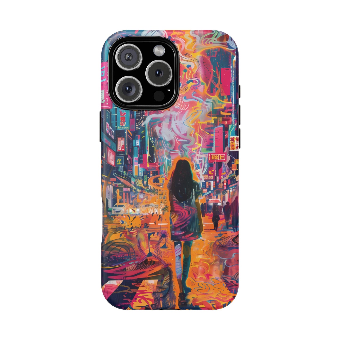 Vibrant Urban Wanderer