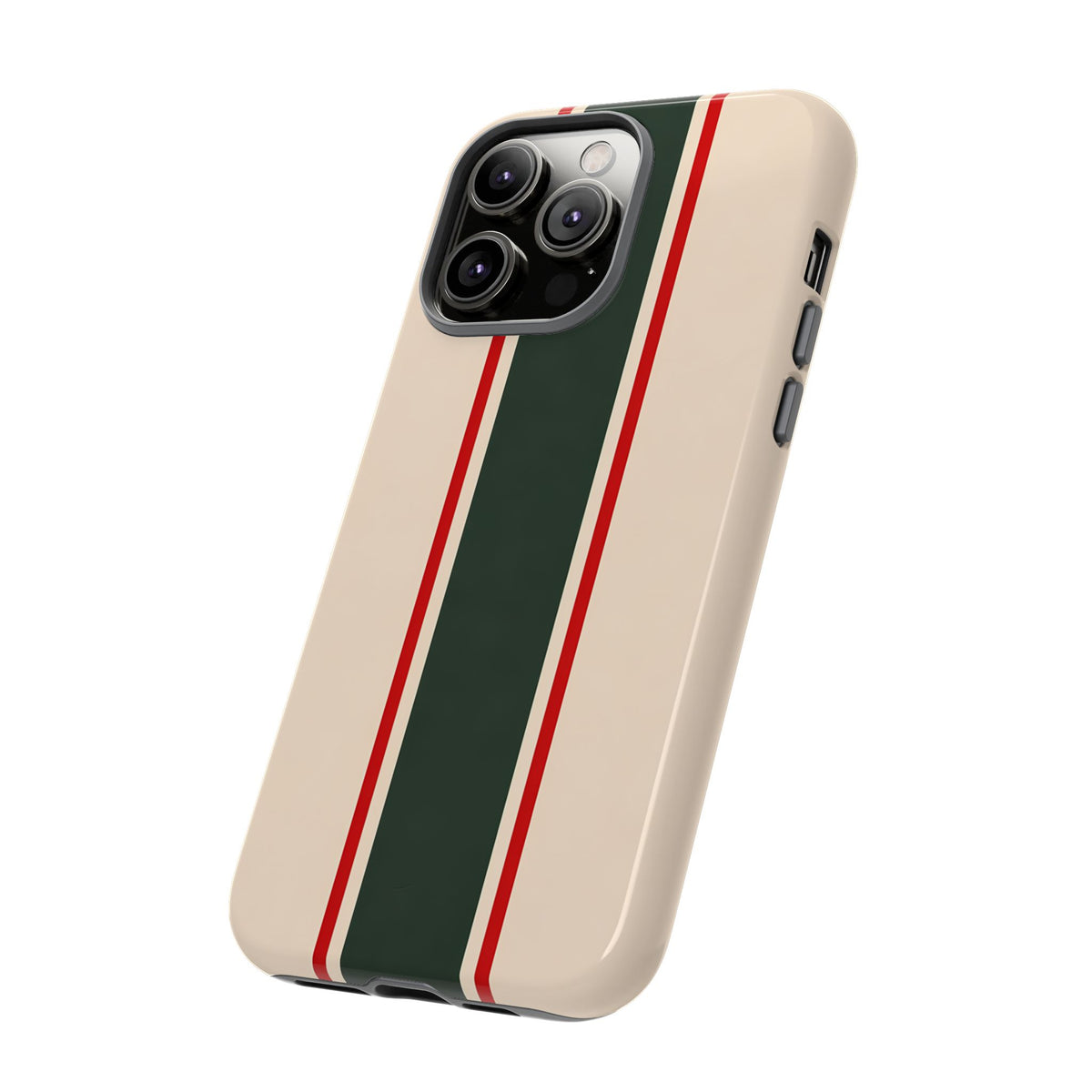 Green & Red Racing Stripes