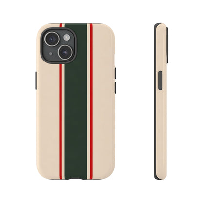 Green & Red Racing Stripes
