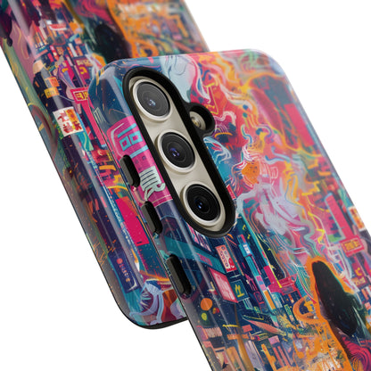 Vibrant Urban Wanderer