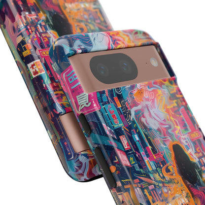 Vibrant Urban Wanderer