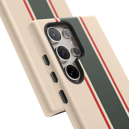 Green & Red Racing Stripes