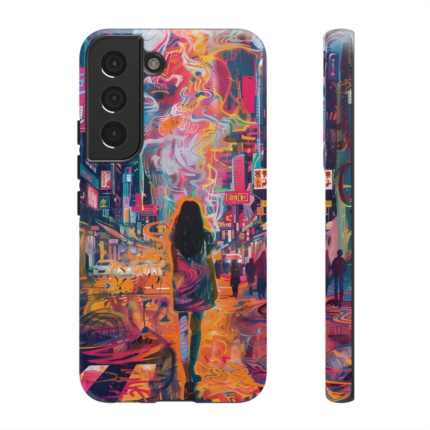 Vibrant Urban Wanderer