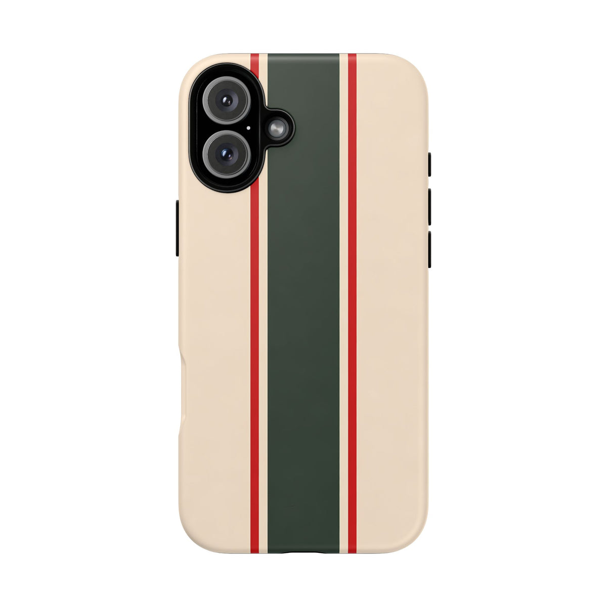Green & Red Racing Stripes