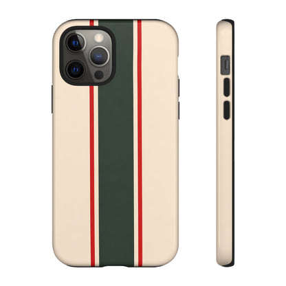 Green & Red Racing Stripes