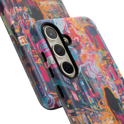 Vibrant Urban Wanderer