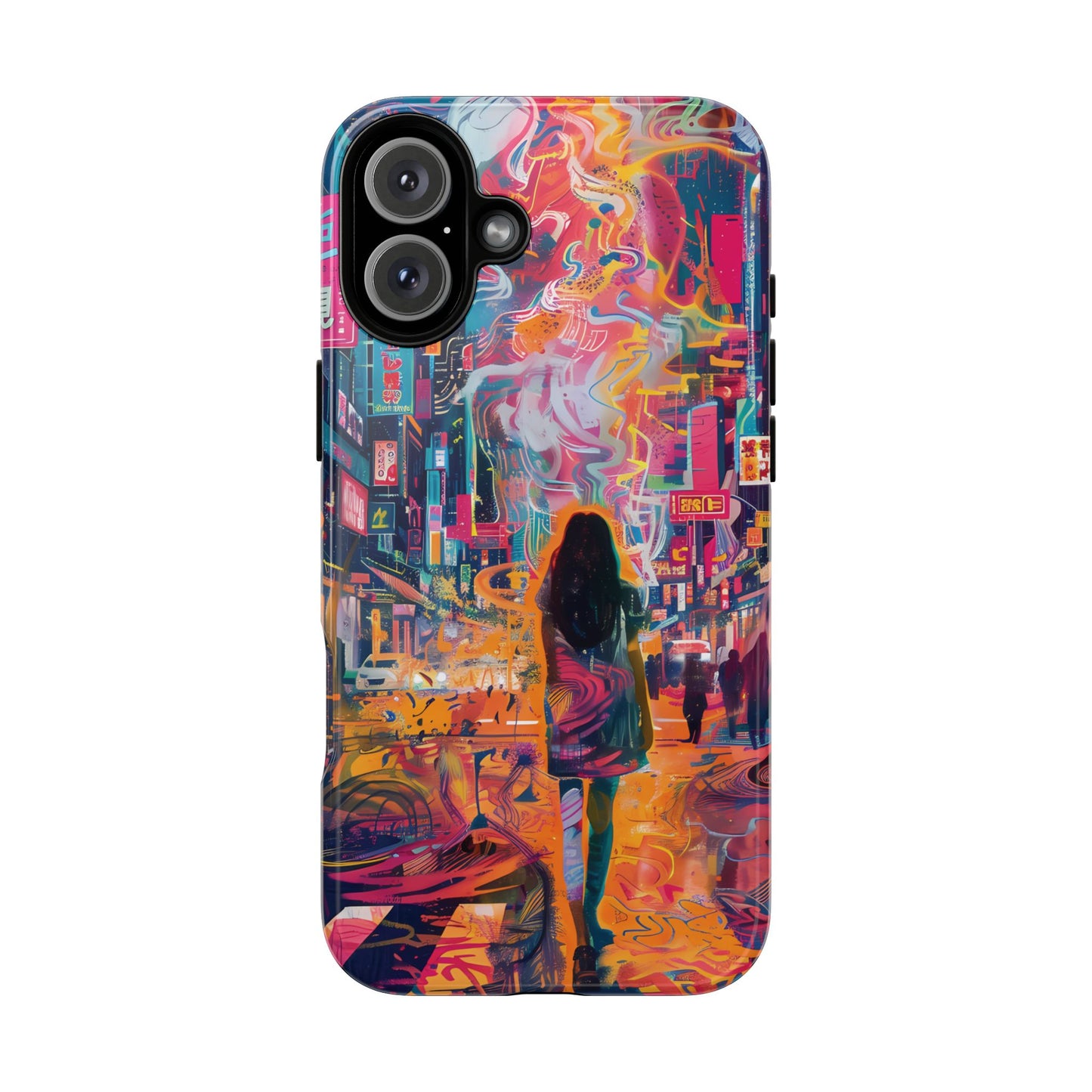 Vibrant Urban Wanderer