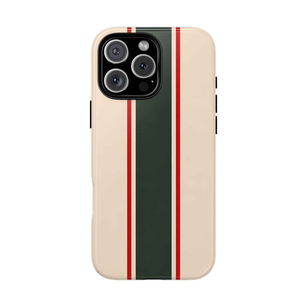 Green & Red Racing Stripes